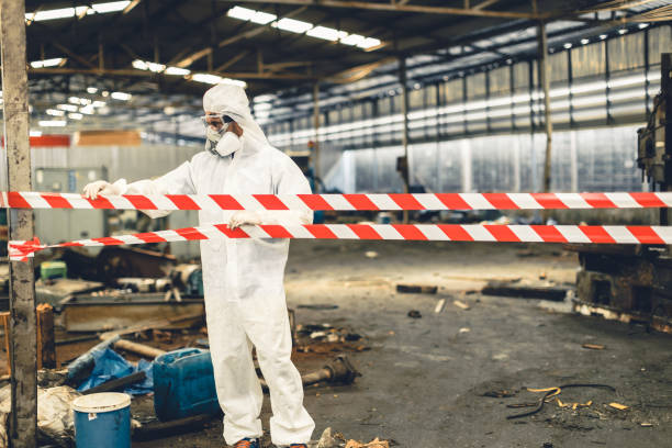 Professional Drug Lab Cleanup technician working in Lancaster, PA